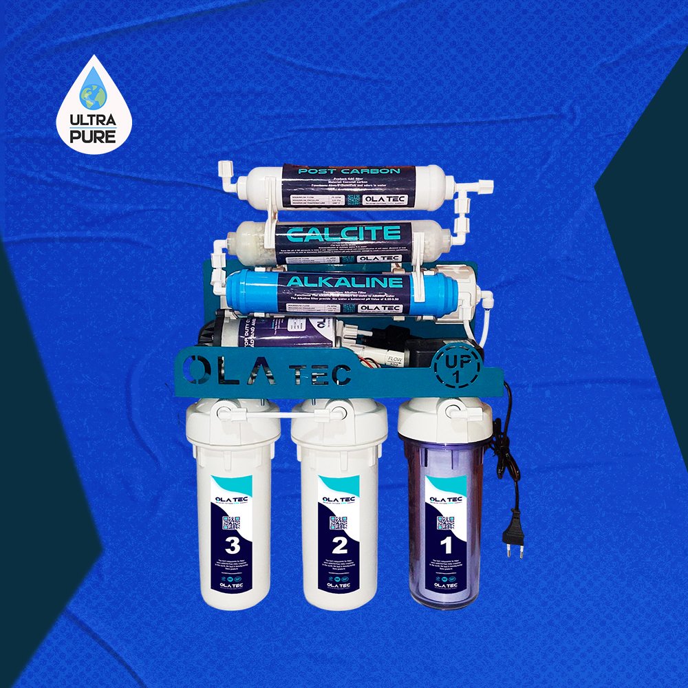 فلتر اولا تك UP1 ٧ مراحل بماتور وخزان